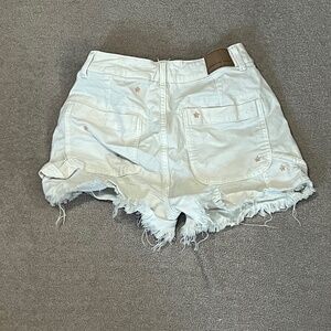 White floral Jean shirts